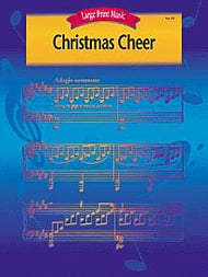 Christmas Cheer-Large Print Edition piano sheet music cover